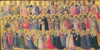 The Forerunners of Christ with Saints and Martyrs by Fra Angelico